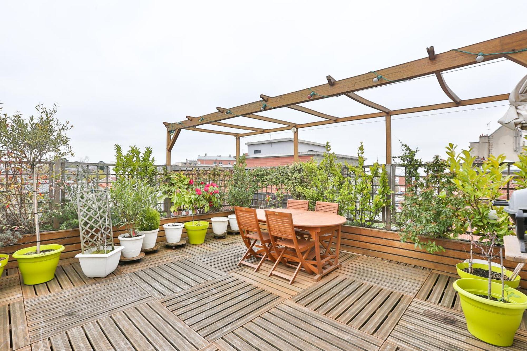 피에르피트 쉬르 센 Parisian Penthouse With Large Terrasse 아파트 외부 사진